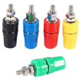thumbnail image 2 of 10Pcs M4X36 Terminal de Cobre Puro 4mm Plátano del ZóCalo de Gato 20A Conector de Conector Banana de Poste de Unión, 2 of 5