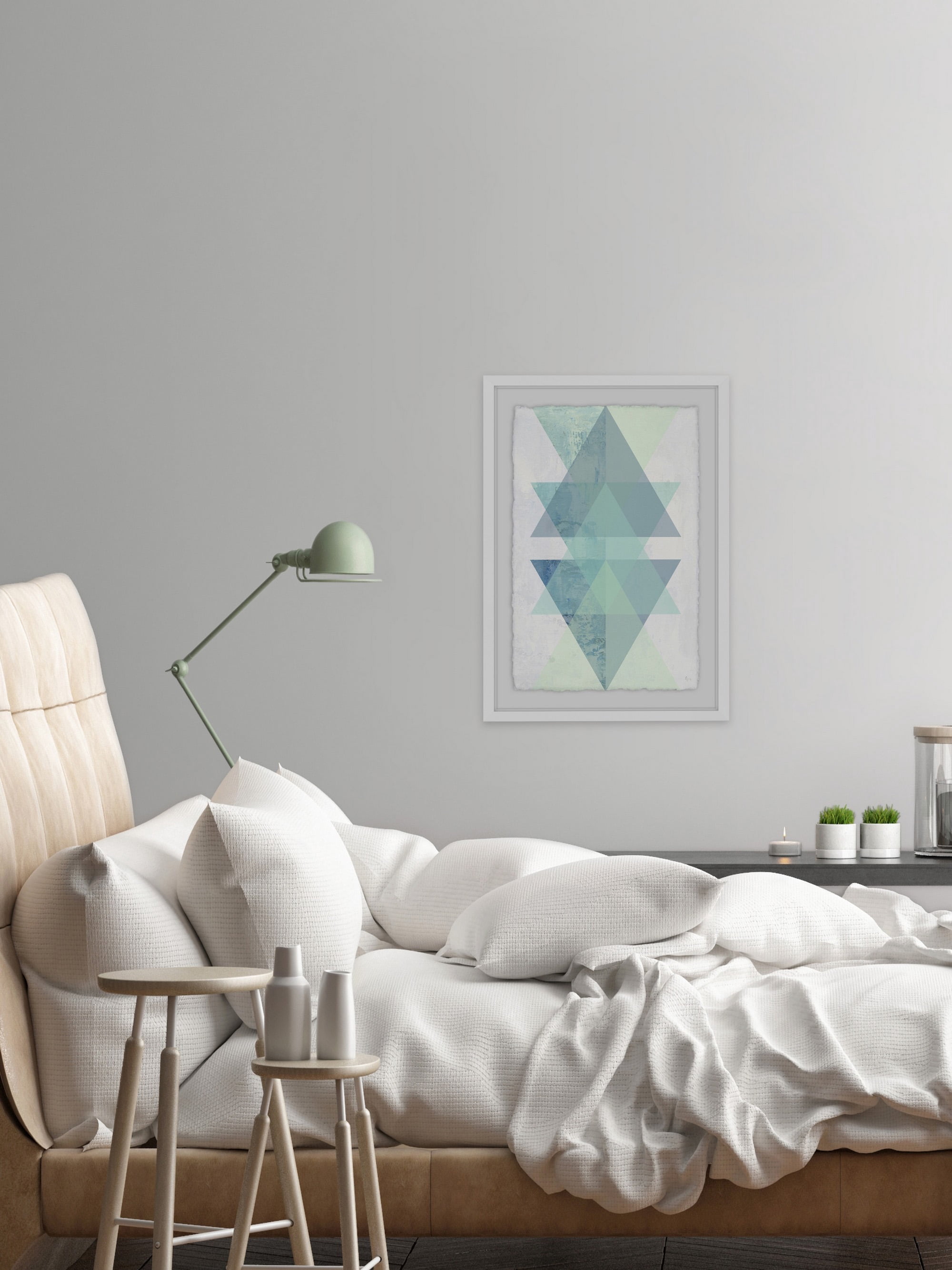 The Prism Framed Painting Art Print, 30.00" x 1.50"