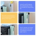 thumbnail image 5 of Monyance Wall Hanging Container Green Automatic Cup Holder for Water Cooler and Office Use(9.06X3.35X3.35Inches), 5 of 11