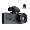 thumbnail image 1 of Dash Camera Cámara de tablero DVR de 1080P Cámara frontal, interior y trasera Grabadora de conducció TOMSHOO Dash Camera, 1 of 7
