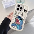 thumbnail image 3 of Funda de teléfono Disney Stitch para iPhone 16 15Plus 14 Pro Max X 12 7 8 11 Pro XR 13 Mini XS TPU funda de silicona, 3 of 5