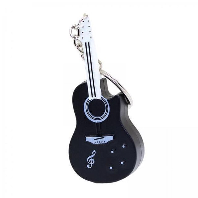 5x Llavero Pequeño de Violín, Llavero de Música de Violín, Dijes Colgantes de Estilo Guitarra, El Violín Más Pequeño con Sonido para Mochila 5 piezas