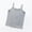 Gray, variant on BRGZLK Girls Lace Cami Tops Cute Bow Ribbed Knit Sleeveless Basic Tank Tops Comfortable And Breathable Camisole Tops White 9-10 Years