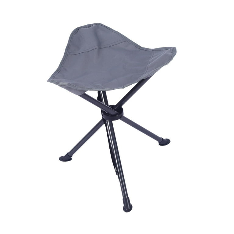 figatia Camping Stool Folding Tripod Stool Slacker Chair Camp