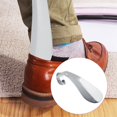 thumbnail image 3 of Cuerno de zapato de metal, Cuerno de zapato pequeño de acero inoxidable Cuerno de zapato corto Uso conveniente Jadeshay A, 3 of 8