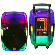 Mr DJ 15 Portable Translucent Bluetooth Speaker