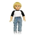 thumbnail image 3 of Jeans Light Faded Washfor 18-Inch Dolls | Dolls Clothes, 3 of 4