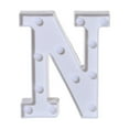 thumbnail image 3 of Alphabet LED Letter Lights Light Up White Plastic Letters Standing Hanging, Xinsrenus Under $5! Alphabet LED Letter Lights Light, 3 of 3