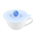 thumbnail image 3 of Tapa de silicona aislante para taza de agua, resistente al calor, azul, tamaño S, retiene el calor, 3 of 8