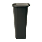 Mainstays Kitchen Trash Can, 11 Gallon Plastic Garbage Bin with Lift Top Lid, Black