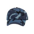 thumbnail image 2 of Top Headwear Enzyme Washed Camouflage Cap Tactical Hat, Blue Camo, 2 of 2