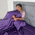 thumbnail image 2 of 22 Momme Silk Pillowcase - Plum, 2 of 13