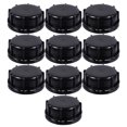 thumbnail image 3 of unbranded 10 Pcs Large Buckets Cover Screw on Lid Travel 7X7CM Black, 3 of 8