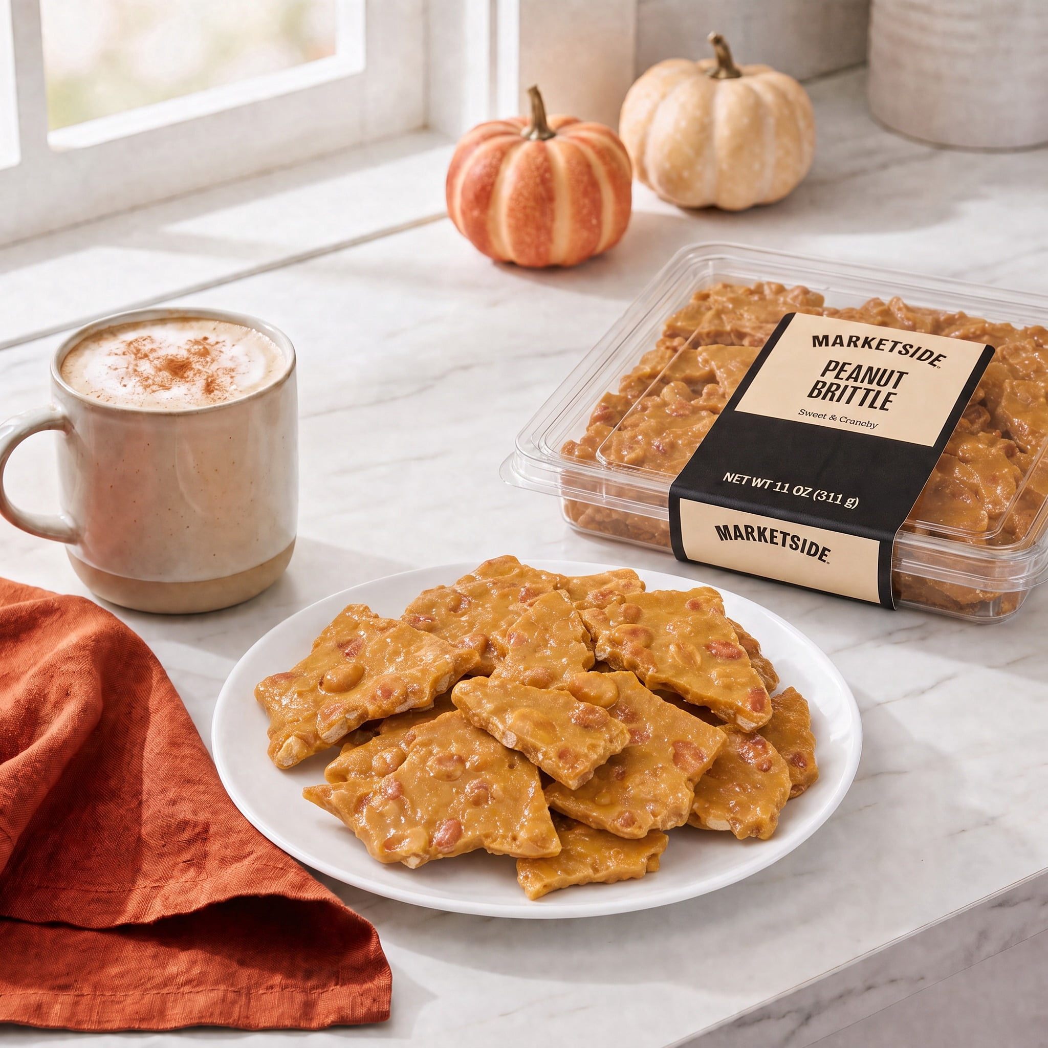 Marketside Peanut Brittle, 11 oz