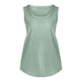 thumbnail image 5 of Kelon Sleeveless Tops for Women Crew Neck Going Out Clothes Outfits 2026 Fashion Clothes Vacation Outfits, XL, 5 of 5