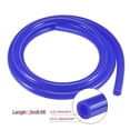 thumbnail image 2 of Uxcell 0.4'' x 0.63'' 3meters Wall Thick 6.6ft Blue Vacuum Silicone Tube Tubing Hose for Engine, 2 of 5