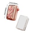 thumbnail image 2 of Automatic Pop-up Dental Floss Picks Dispenser, Portable Refillable Floss Pick Case with 50 Disposable Sticks, Hygienic Oral Care Tool for Home, Travel, Office, Restaurant, Business Trip, 2 of 5