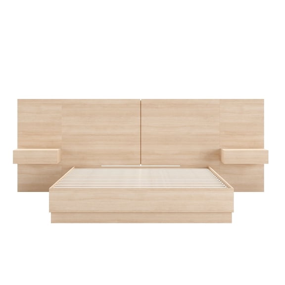 Nexera Milano 4-Piece Platform Bedroom Set