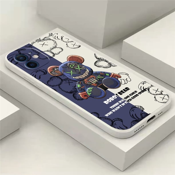 Funda de silicona suave con diseño de oso Venom para iPhone, carcasa de lujo para teléfono móvil iPhone 14, 13, 12, 11 Pro Max, 6, 6s, 7, 8 Plus, X, XR, XS Max Fivean unisex