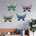 thumbnail image 3 of Apmemiss Farmhouse Decor Clearance Metal Butterfly Wall Decor - Outdoor Fence Wall Art Decor, Hanging for Garden Yard Living Room Bedroom Patio Balcony,Gift for Family Friends, 3 of 5