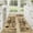 Light Brown, variant on 100% Non Slip Kitchen Mats for Floor Washable Kitchen Rugs Sets of 3 Farmhouse Kitchen Runner Rug Soft Rustic Kitchen Floor Carpet for Hallway, Laundry, Sink, Office, Grey