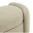 thumbnail image 6 of SAFAVIEH Couture Danianna Solid Boucle Contemporary Bench with Storage, Oatmeal, 6 of 8