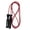 Red, variant on Cannon Sports Speed Jump Rope – Ball Bearing Fitness Jump Rope with 0.25" PVC Cord – Ergonomic Handles for Athletes, Cardio, Boxing, Cross Training & Gym (Black, 10-feet)
