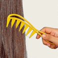 thumbnail image 3 of Jinyi 6pcs Wide Tooth Combs, Salon Lar Wide Tooth Comb, Detr And Ant Styling Comb Tool, Wide Teeth Y H Sal, 3 of 5