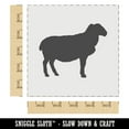 thumbnail image 2 of Solid Sheep Farm Animal DIY Cookie Wall Craft Stencil - 5.5 Inch, 2 of 5