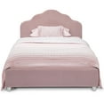 thumbnail image 6 of Delta Children Upholstered Twin Bed, Rose Pink, 6 of 8