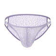 thumbnail image 1 of Felwors Mens Lace Sexy Comfortable And Breathable Triangle Pants, 1 of 4