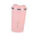 thumbnail image 2 of Tumbler aislado de vacío, taza de cofee de viaje, 510 ml de temperatura digital exhibición de tazas térmicas botella de para deportes Rosa, 2 of 8