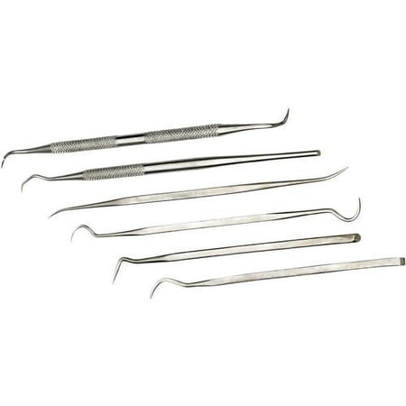 Hawk Wax and Plaster Carving Tools - Picks, Set of 6