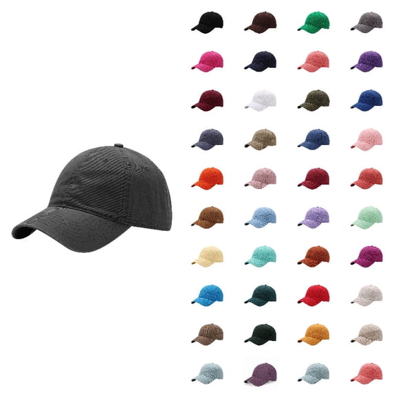 XINXIAOO Classic Baseball Cap Golf Hat UPF 50 Sun Protection Adjustable Grey Sport Hats for Womens and Mens