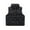 Black, variant on Staki Vest Winter Kids Boys Polar Fleece Vest Kids Full-Zip Lightweight Sleeveless Jacket Fall Winter Warm Outwear(Black,4-5 Years)