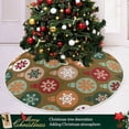 thumbnail image 6 of FMSHPON Christmas Tree Balls Xmas Christmas Tree Skirt Stand Mat for Holiday Party Decoration Indoor Outdoor 36 inches, 6 of 6