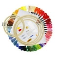 thumbnail image 3 of AMERTEER 50 Assorted Kits for Adults Cross Stitch Set Needlework Colors, 3 of 8