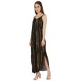 thumbnail image 3 of Inkmeso Robe d'Été Aguichant Imprimée pour Femmes à Bretelles Spaghetti, Robe Maxi Décontractée de Plage et de Villégiature, 3 of 7