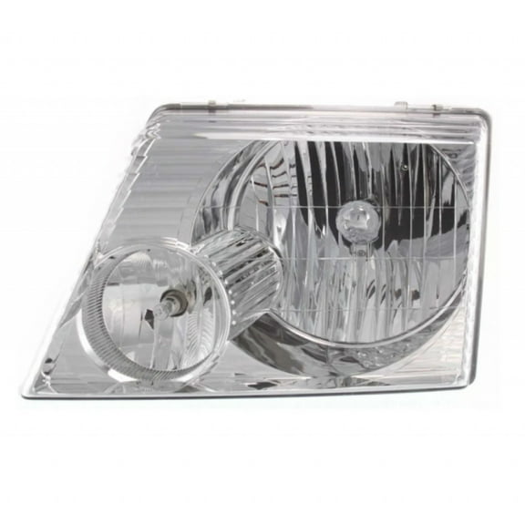 For Ford Explorer 2002 2003 2004 2005 Headlight Assembly Driver Side | Clear Lens | Composite | Replacement For FO2502176 | 1L2Z13008AB