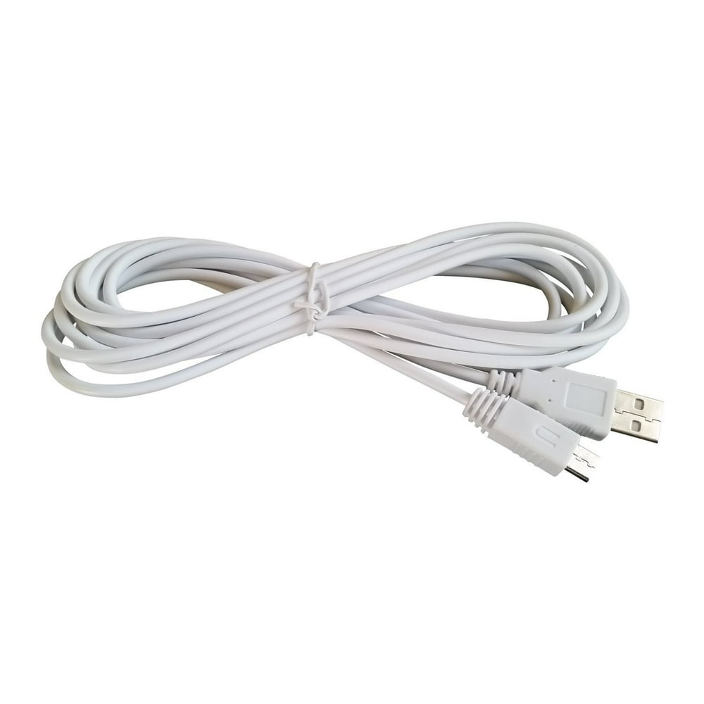 tekbotic ChargePlay 10ft long Wii U GamePad charger cable with a