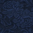 thumbnail image 4 of UoCefik Womens Short Sleeve Wedding Guest Dress A-Line Lace Formal Party Cocktaill Midi Dress Prom Navy S, 4 of 9