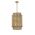 thumbnail image 3 of Ashburn 6-Light Pendant in Warm Brass and Rope, 3 of 4