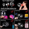 thumbnail image 4 of 10/20/30 Pack 20inch LED Light Up BoBo Balloons Colorful String Lights Transparent Balloons for Birthday Wedding Christmas Party Decorations, 4 of 11