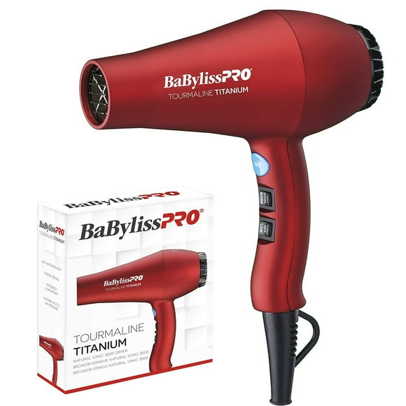 Secadora Profesional Babylisspro Torumaline Titanium 3000 1900 W Roja