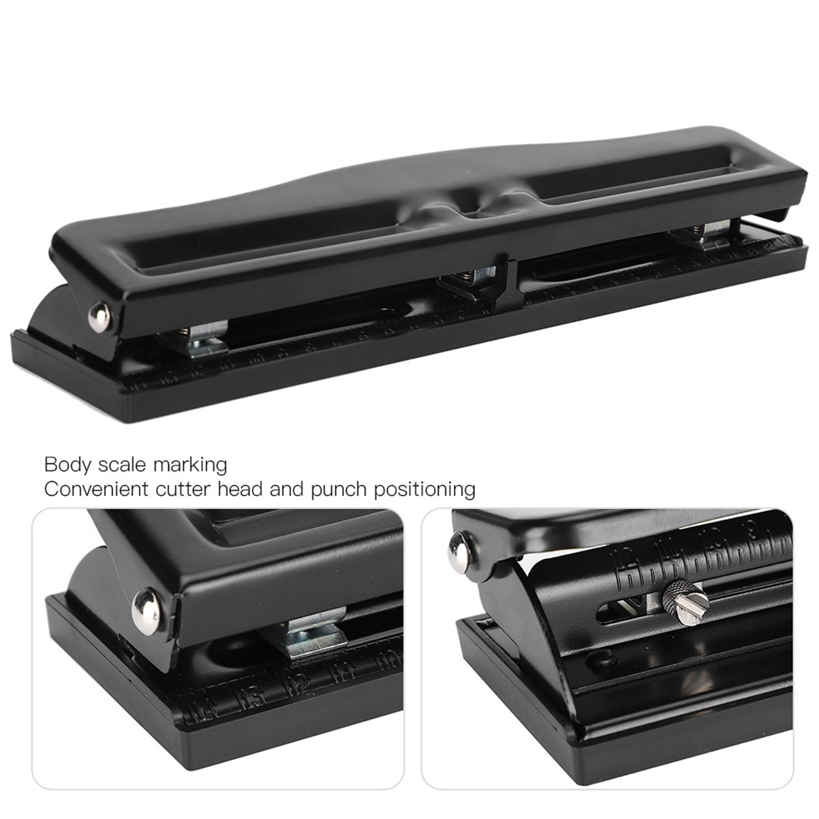 Craft Stuffing Bobbin Case Hole Puncher, Office Hole Punch Manual Convenient for 10 Sheets Of Paper for DIY, 3 Hole Hole Punch, Home Hole Punch Sewing Machine