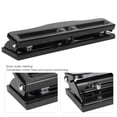 thumbnail image 4 of Hole Puncher, Hole Punch, Iron, Adjustable, 3 Holes, for Adults Paper, 4 of 7