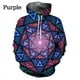 thumbnail image 3 of Sudadera con capucha con estampado geométrico en 3D para hombres y mujeres, sudaderas con capucha divertidas, hipnóticas, coloridas, informales, geniales, para parejas, 3 of 5