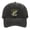 Washed Black, variant on Bass Fish Embroidered Vintage Washed Cotton Baseball Cap, Bass Fishing Dad Hat, Outdoor Casual Hat, Gift for Anglers Men Women Fishing Lovers