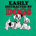 thumbnail image 3 of Disney - 101 Dalmatians - Easily Distracted By Dogs - Toddler And Youth Short Sleeve Graphic T-Shirt, 3 of 5
