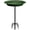 1-¼ gal-Green, variant on Upgraded 5-Prong Base Bird Bath with Metal Stake, Detachable Decoration Bowl & Freestanding Birdfeeder for Outdoor Garden, Oval Style, Green